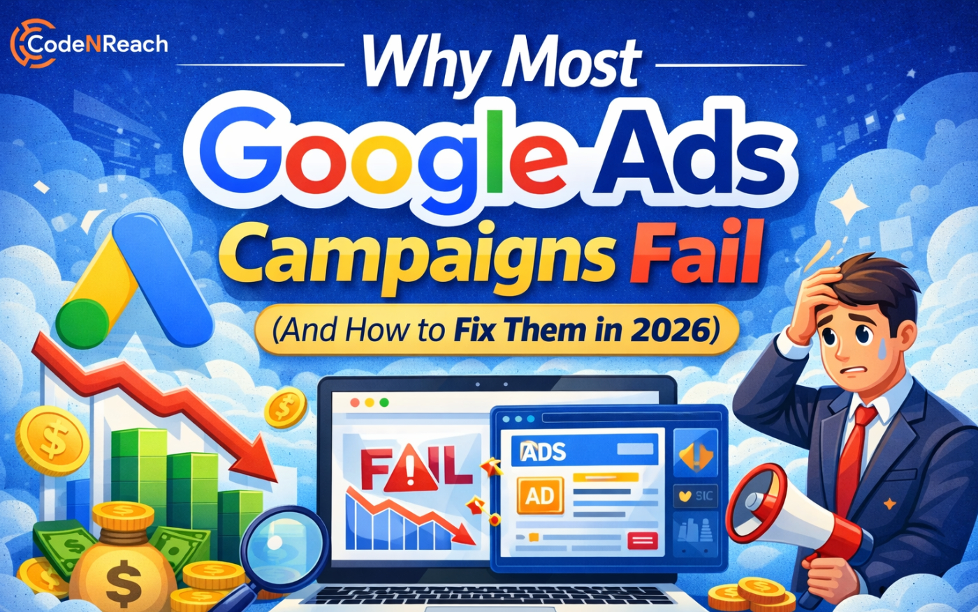 Why Most Google Ads Campaigns Fail (And How to Fix Them)